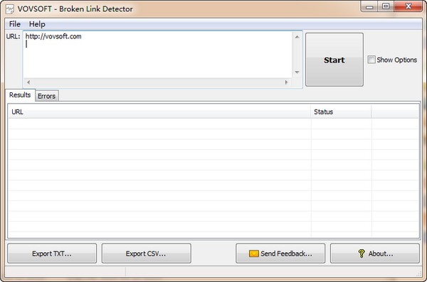 VovSoft  Broken  Link  Detector(网站死链检测软件)