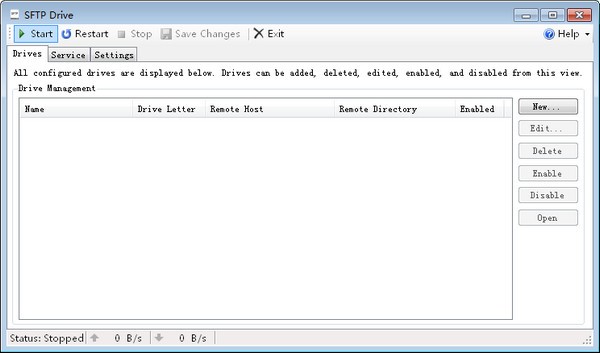 SFTP  Drive(远程sftp驱动器)