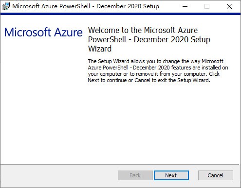 Azure  Powershell(云计算管理服务)