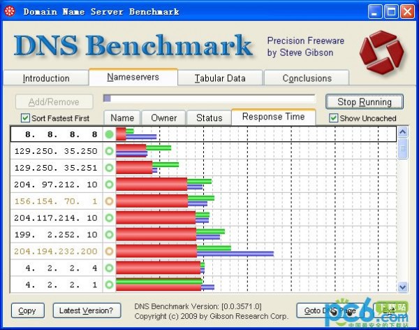 DNS测速工具(DNS  Benchmark)