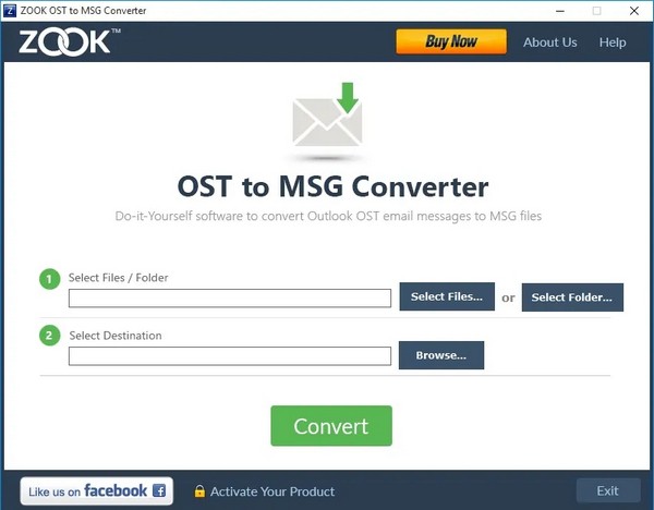 ZOOK  OST  to  MSG  Converter(邮件转换工具)