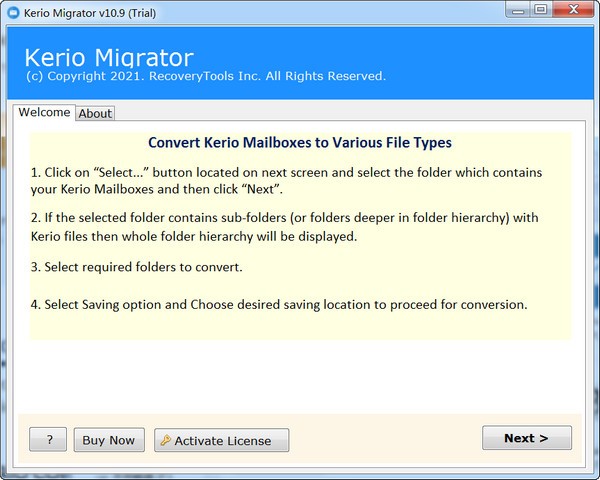 Kerio  Migrator(Kerio邮箱迁移工具)