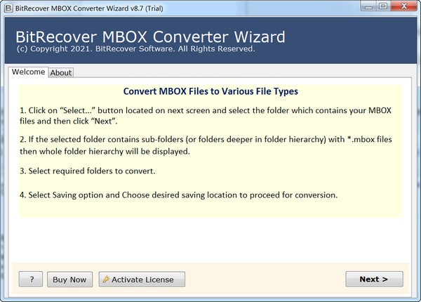 BitRecover  MBOX  Converter  Wizard(MBOX邮件转换工具)