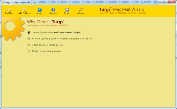 Turgs  Mac  Mail  Converter  Wizard(Mac邮件迁移工具)