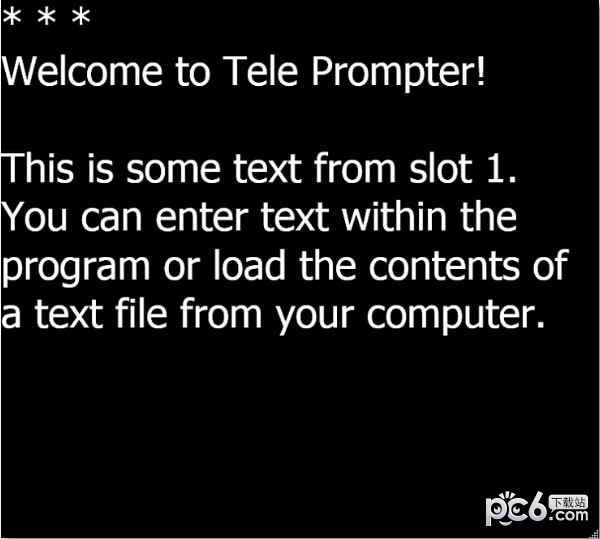 TelePrompter软件