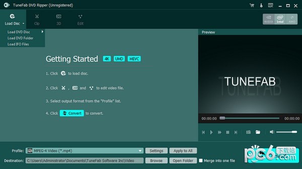 TuneFab  DVD  Ripper(DVD格式转换器)