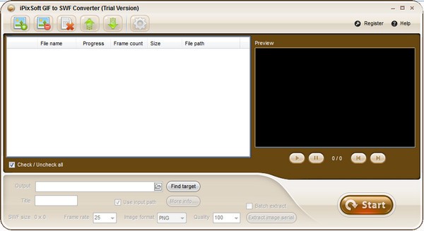 iPixSoft  GIF  to  SWF  Converter(GIFl转SWF工具)