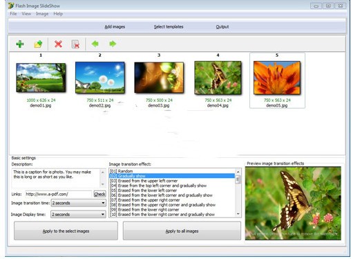 Boxoft  Flash  Slideshow  Creator(Flash幻灯片制作软件)