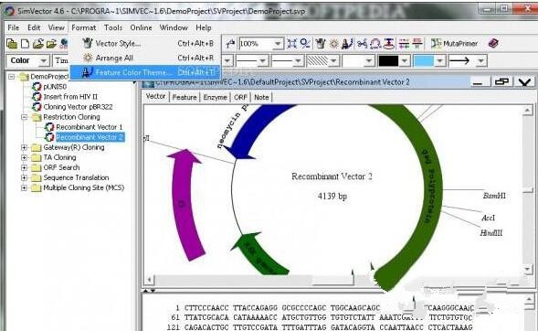 SimVector(质粒图谱绘制工具)