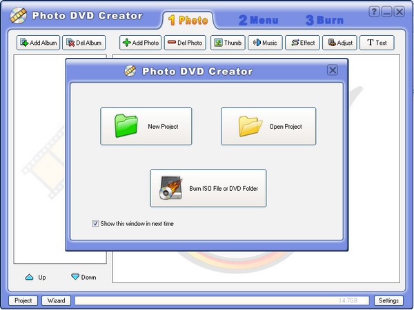 Photo  DVD  Creator(影集制作软件)