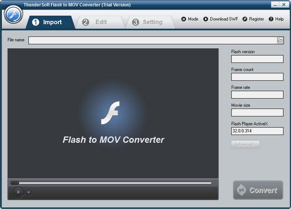 ThunderSoft  Flash  to  MOV  Converter