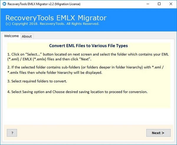 RecoveryTools  EMLX  Migrator(EMXL转换器)