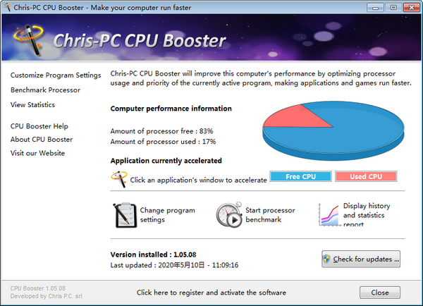 Chris-PC  CPU  Booster(CPU优化软件)