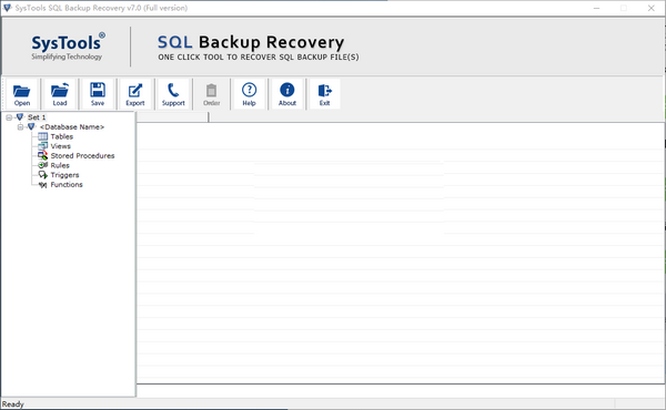 SysTools  SQL  Backup  Recovery(数据库备份恢复工具)