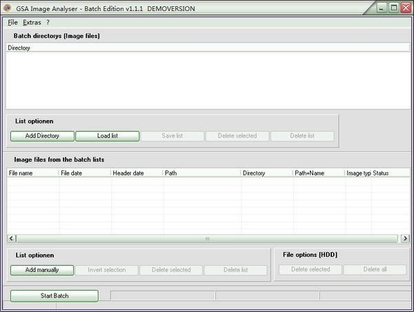 GSA  Image  Analyser  Batch  Edition(图像分析软件)