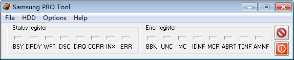 三星机械硬盘修复软件(Samsung  Pro  tool)