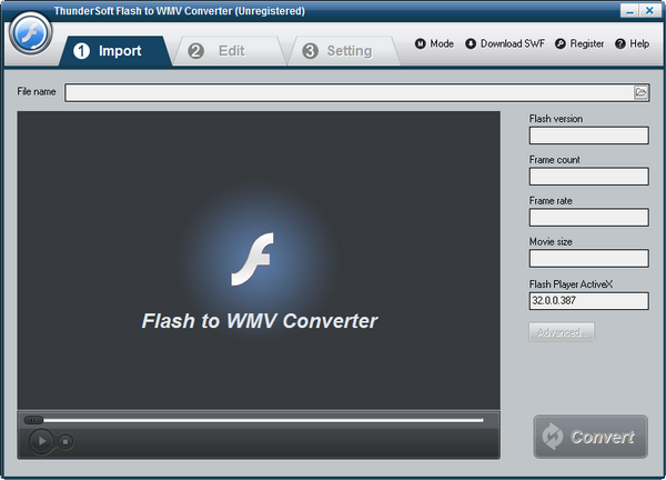 ThunderSoft  Flash  to  WMV  Converter