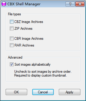 CBX  Shell(压缩包缩略图预览器)