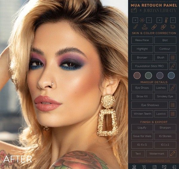 MUA  Retouch  Panel(PS人像精修软件)