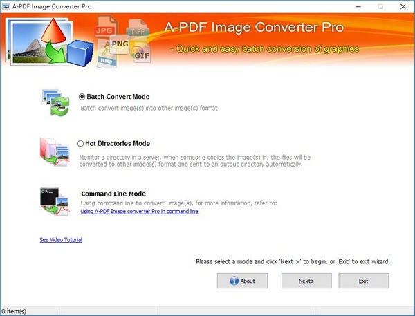 A  PDF  Image  Converter  Pro(图片批量转换器)