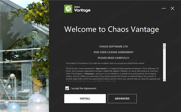 Chaos  Vantage(实时光线追踪渲染器)