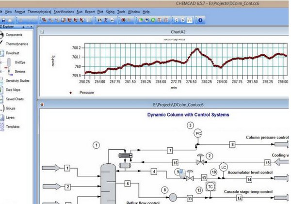 Chemstations  CHEMCAD  Suite(化工工艺流程图软件)