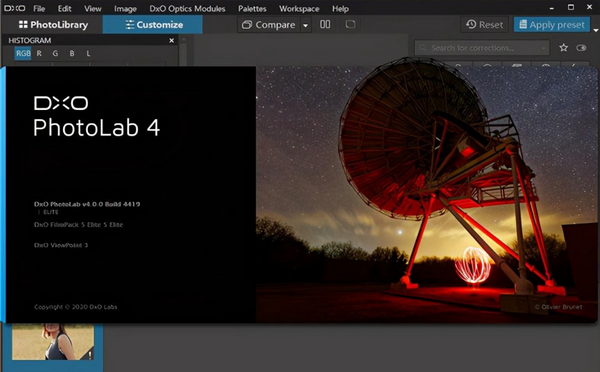 DxO  PhotoLab(照片后期处理软件)