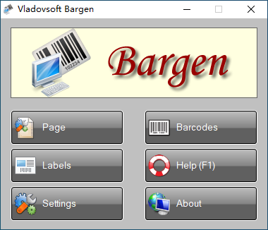 Vladovsoft  Bargen(条形码生成工具)