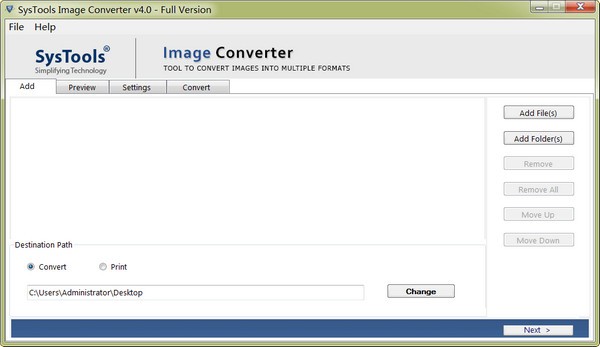 SysTools  Image  Converter(图像转换工具)