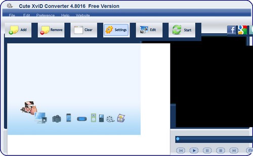 Cute  Xvid  Converter(视频转换工具)