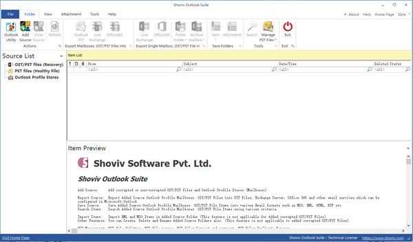 Shoviv  Outlook  Suite(PST文件处理软件)