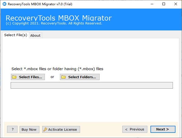 RecoveryTools  MBOX  Migrator(MBOX转换器工具)