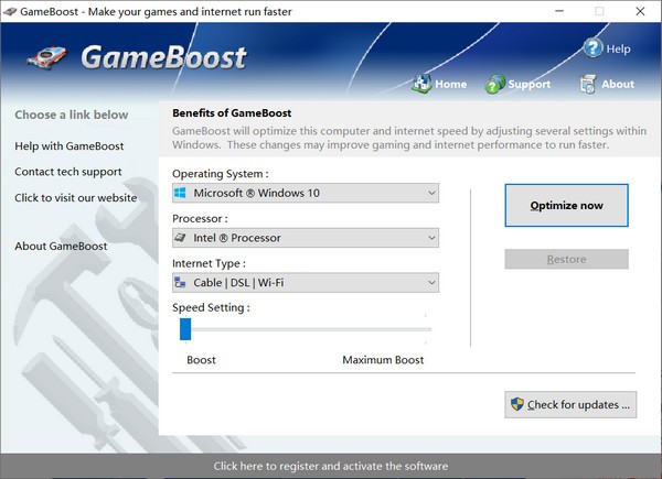 PGWARE  GameBoost(优化加速工具)