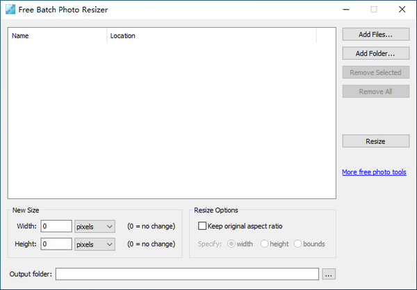 Free  Batch  Photo  Resizer(批量照片调整器)