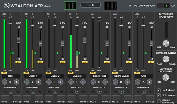 Wavemark  WT  Automixer(多通道混音器)