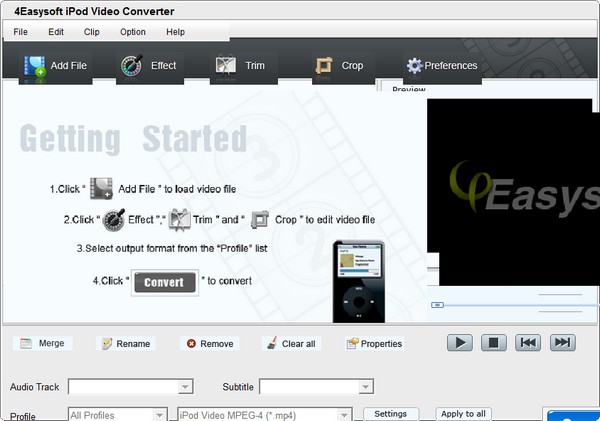 4Easysoft  iPod  Video  Converter(视频转换工具)