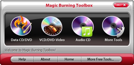 Magic  Burning  Toolbox(多功能光盘刻录工具)