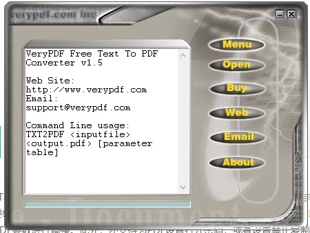 VeryPDF  Free  Text  to  PDF  Converter(文件转换工具)