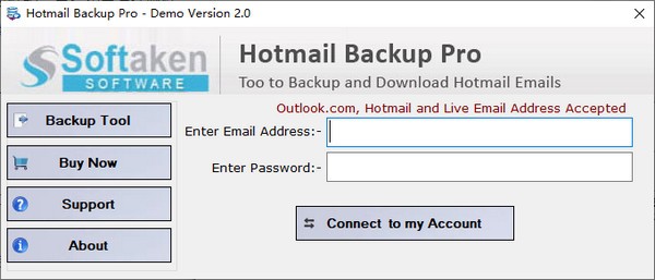 Softaken  Hotmail  Backup  Pro(邮件备份软件)