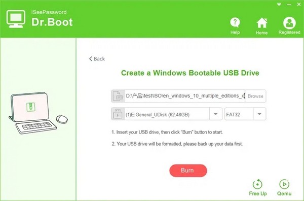 iSeePassword  Dr.Boot(可引导usb创建器工具)