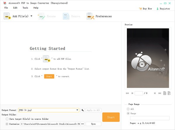 Aiseesoft  PDF  to  Image  Converter(PDF转图片工具)