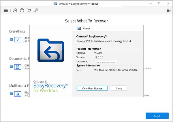 Ontrack  EasyRecovery  Toolkit(数据修复工具)