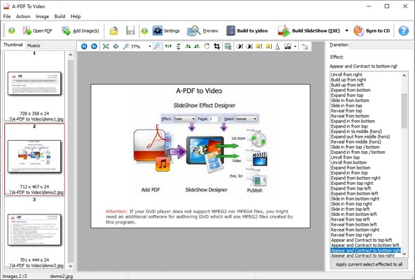 A-PDF  To  Video(视频转换工具)