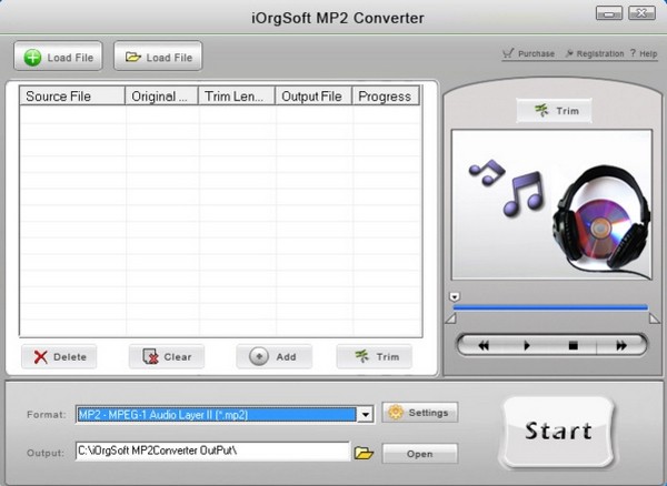 iOrgSoft  MP2 Converter(音频格式转换工具)