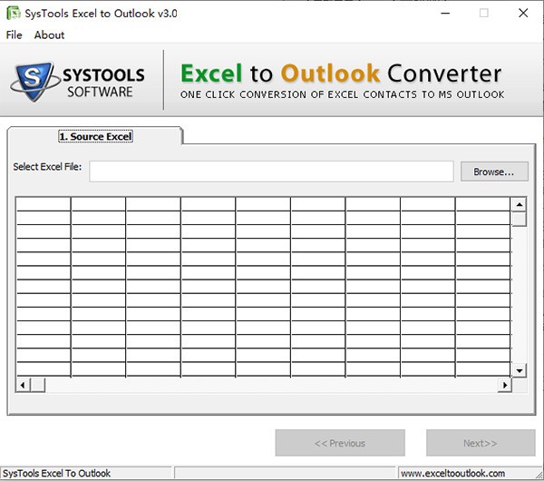 SysTools  Excel  to  Outlook(文件转换工具)