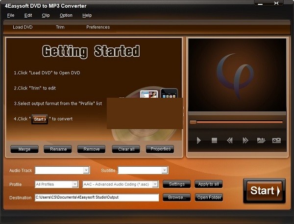 4Easysoft  DVD  to  MP3 Converter(音频转换工具)