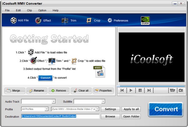 iCoolsoft  WMV  Converter(WMV视频格式转换器)