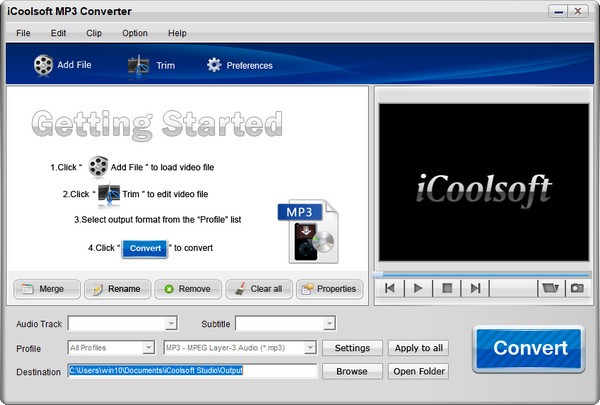 iCoolsoft  MP3 Converter(MP3音频格式转换器)