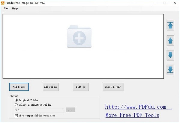 PDFdu  Free  Image  To  PDF(图片转PDF转换工具)
