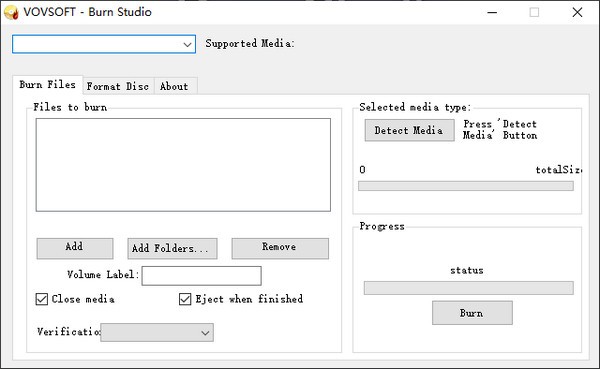 VOVSOFT  Burn  Studio(轻量级光盘刻录软件)